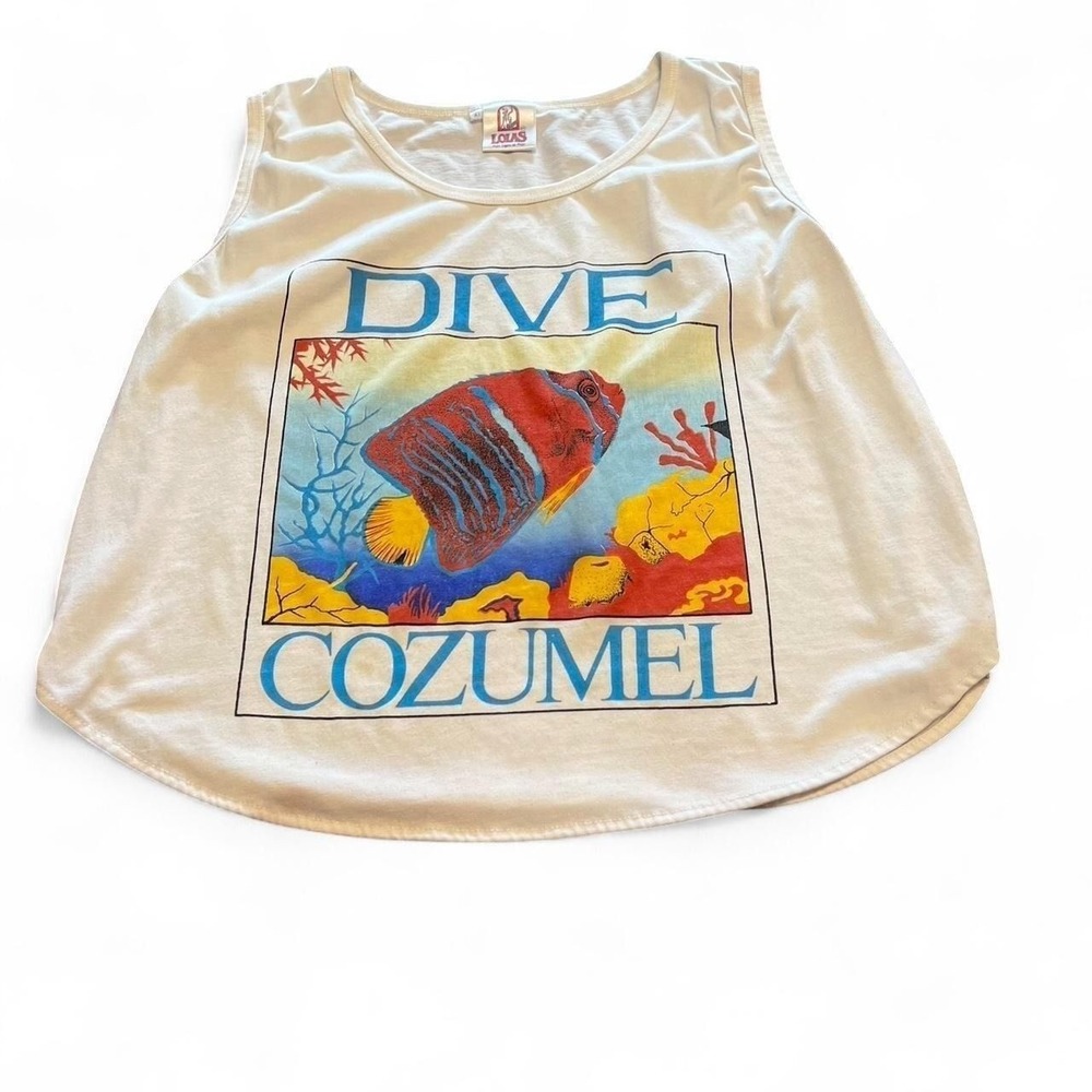0097 Vintage Lola's Conzumel Tank Top